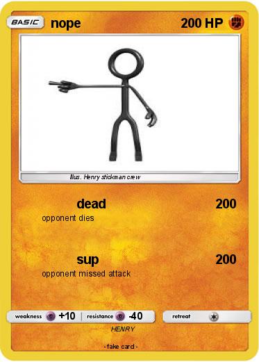 Pokemon nope