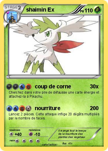 Pokemon shaimin Ex