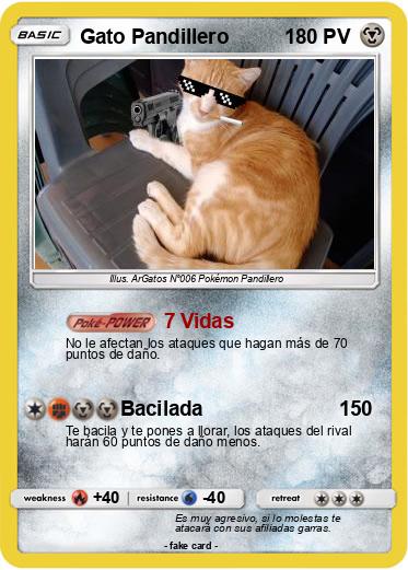 Pokemon Gato Pandillero