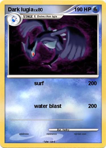 Pokemon Dark lugia