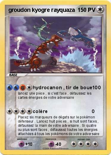 Pokemon groudon kyogre rayquaza 