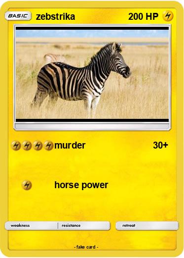 Pokemon zebstrika