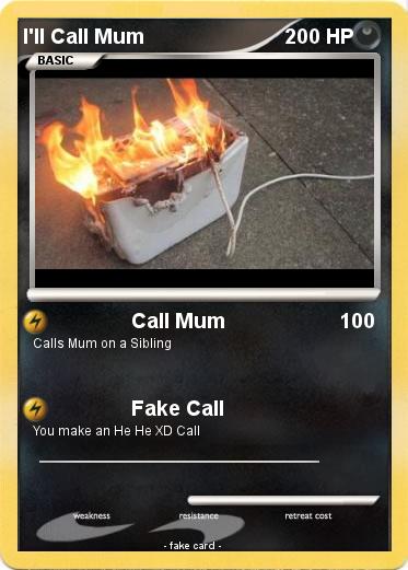 Pokemon I'll Call Mum