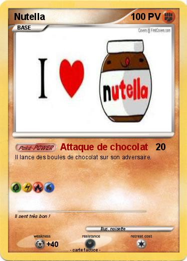 Pokemon Nutella