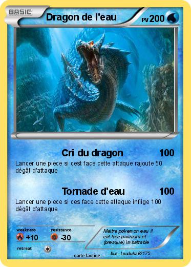 Pokemon Dragon de l'eau