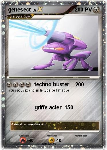 Pokemon genesect