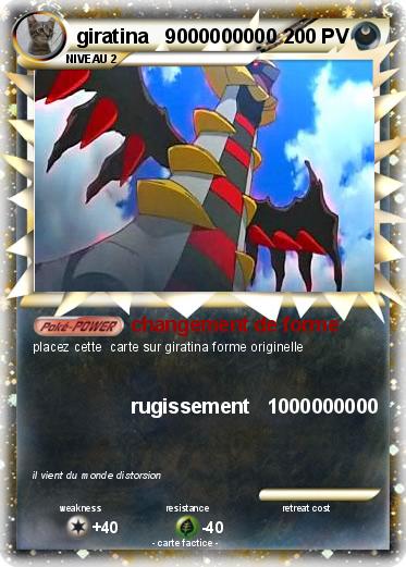 Pokemon giratina   9000000000