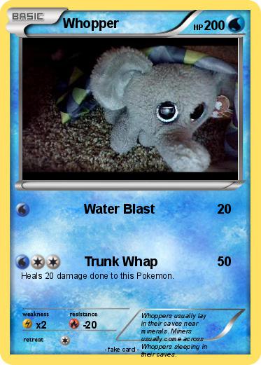 Pokemon Whopper