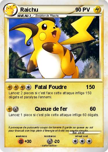 Pokemon Raichu