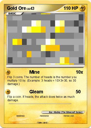 Pokemon Gold Ore