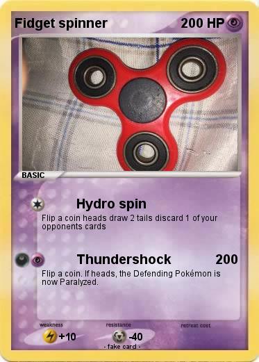 Pokemon Fidget spinner