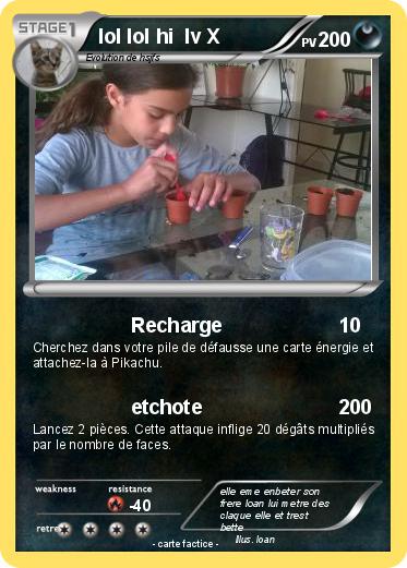 Pokemon lol lol hi  lv X
