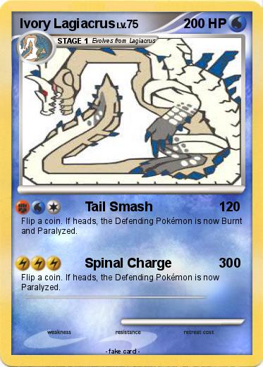 Pokemon Ivory Lagiacrus