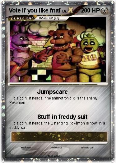 Pokemon Vote if you like fnaf