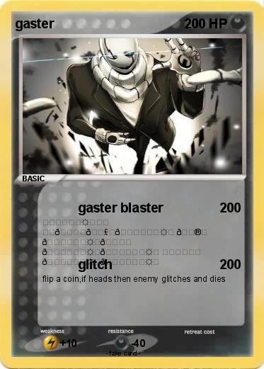 Pokemon gaster