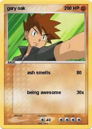 Pokemon gary oak