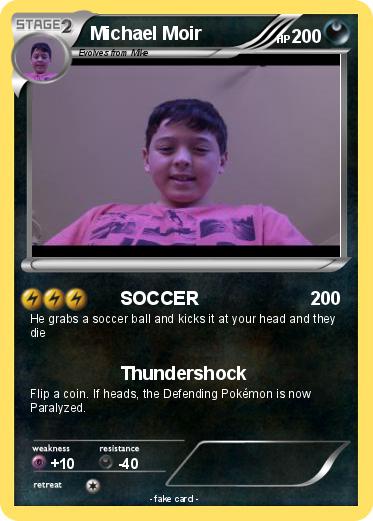 Pokemon Michael Moir