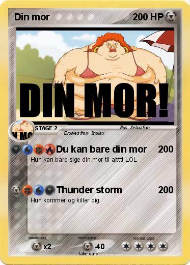 Pokemon Din mor