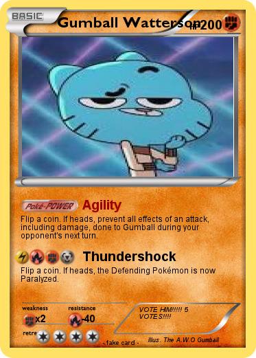 Pokemon Gumball Watterson