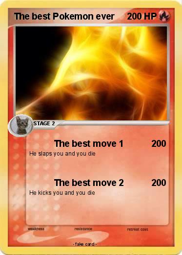 Pokemon The best Pokemon ever