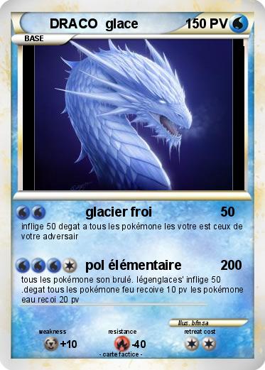 Pokemon DRACO  glace