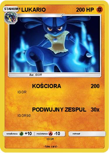 Pokemon LUKARIO