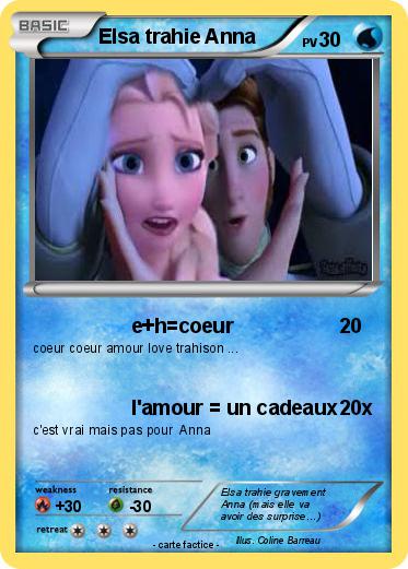 Pokemon Elsa trahie Anna