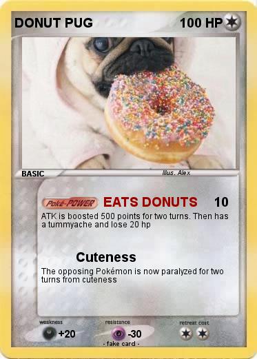 Pokemon DONUT PUG