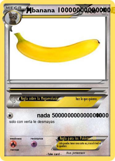 Pokemon banana 10000000000000