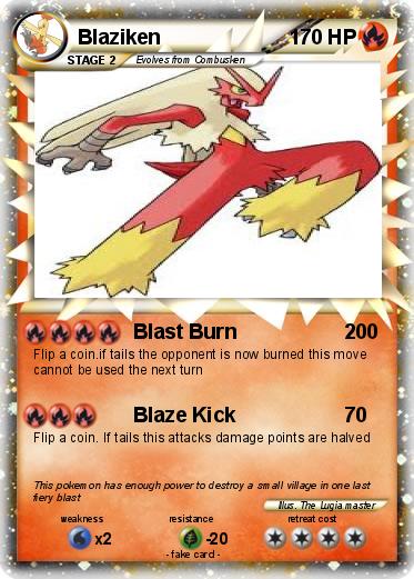Pokemon Blaziken