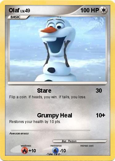 Pokemon Olaf