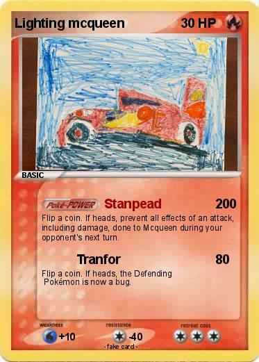 Pokemon Lighting mcqueen