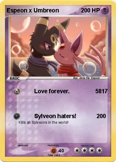 Pokemon Espeon x Umbreon