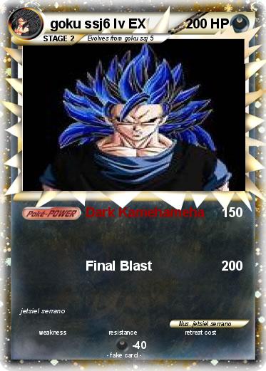 Pokemon goku ssj6 lv EX