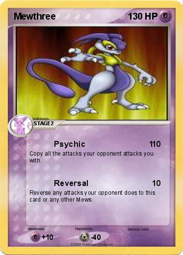 Pokemon Mewthree                  