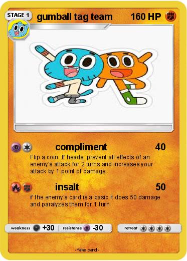 Pokemon gumball tag team