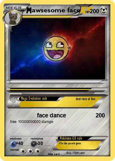 Pokemon awsesome face