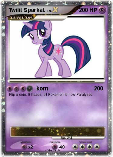 Pokemon Twilit Sparkal.