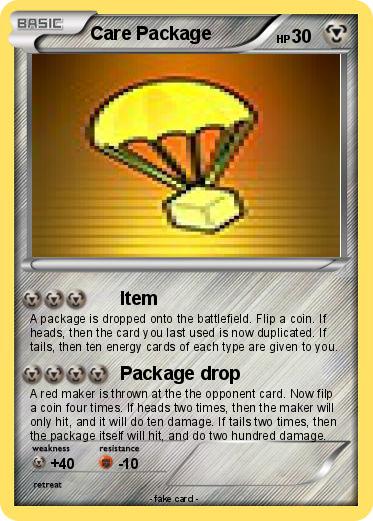 Pokemon Care Package