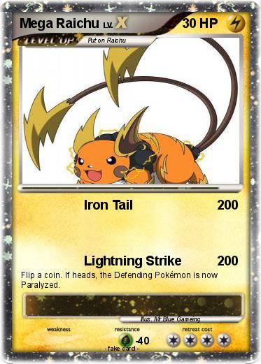 Pokemon Mega Raichu