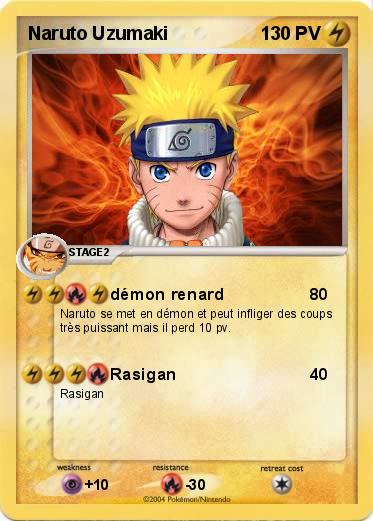 Pokemon Naruto Uzumaki