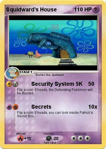 Pokemon Squidward’s House