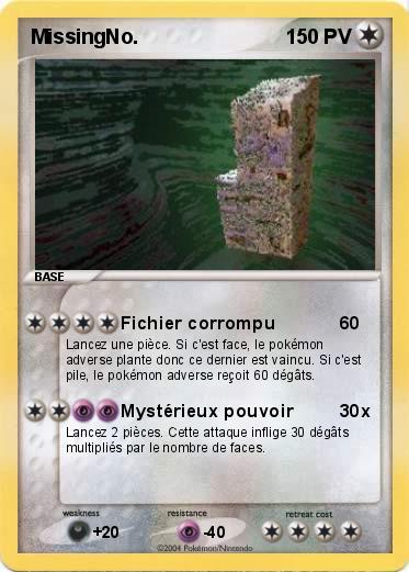 Pokemon MissingNo.