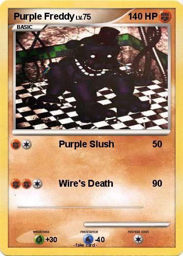 Pokemon Purple Freddy