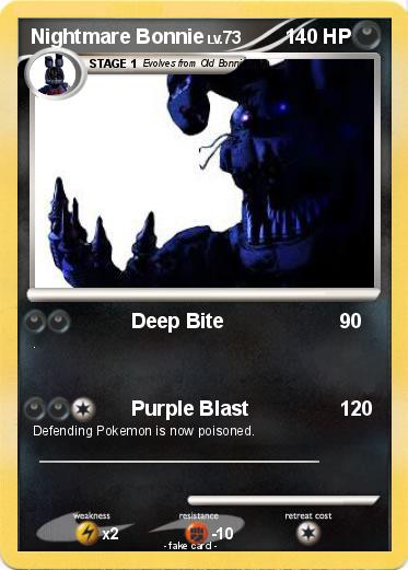 Pokemon Nightmare Bonnie