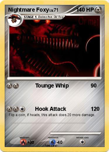 Pokemon Nightmare Foxy