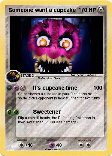 Pokemon Someone want a cupcake