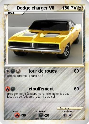 Pokemon Dodge charger V8