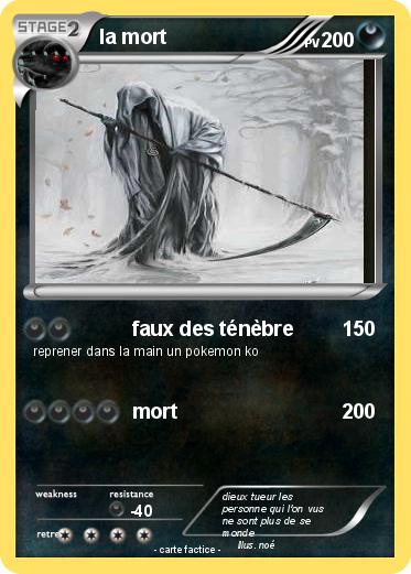 Pokemon la mort