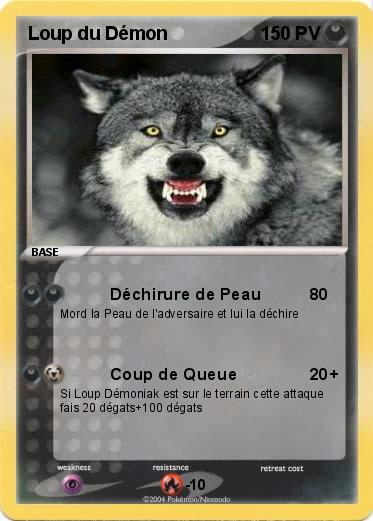 Pokemon Loup du Démon